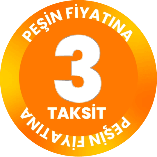Peşin Fiyatına 3 Taksit
